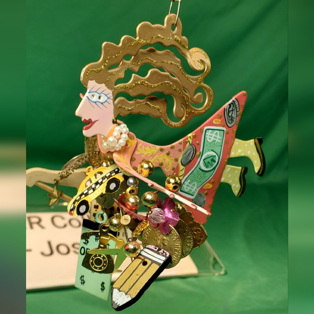 2000 "Fanciful Flights" ornament by artist Karen Rossi for Silvestri, specifical